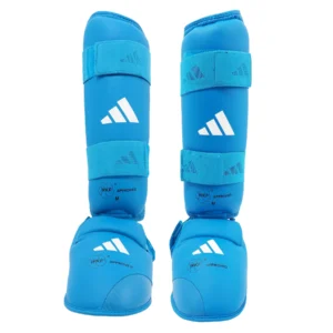 Caneleira com Protetor de Pé Adidas WKF Shin Instep 2.0