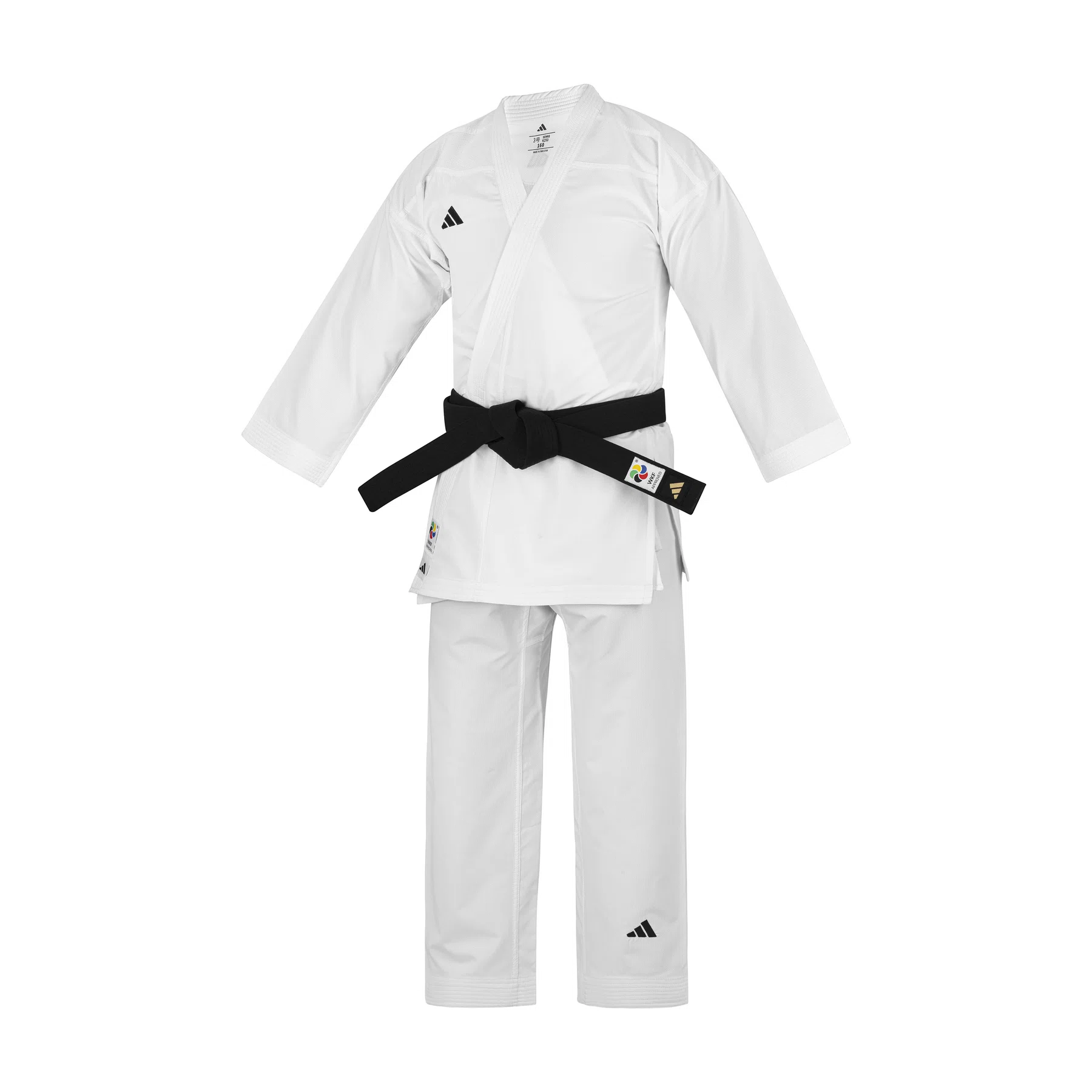 Kimono Adidas Senko Black Stripes para Kumite - detalhe do produto
