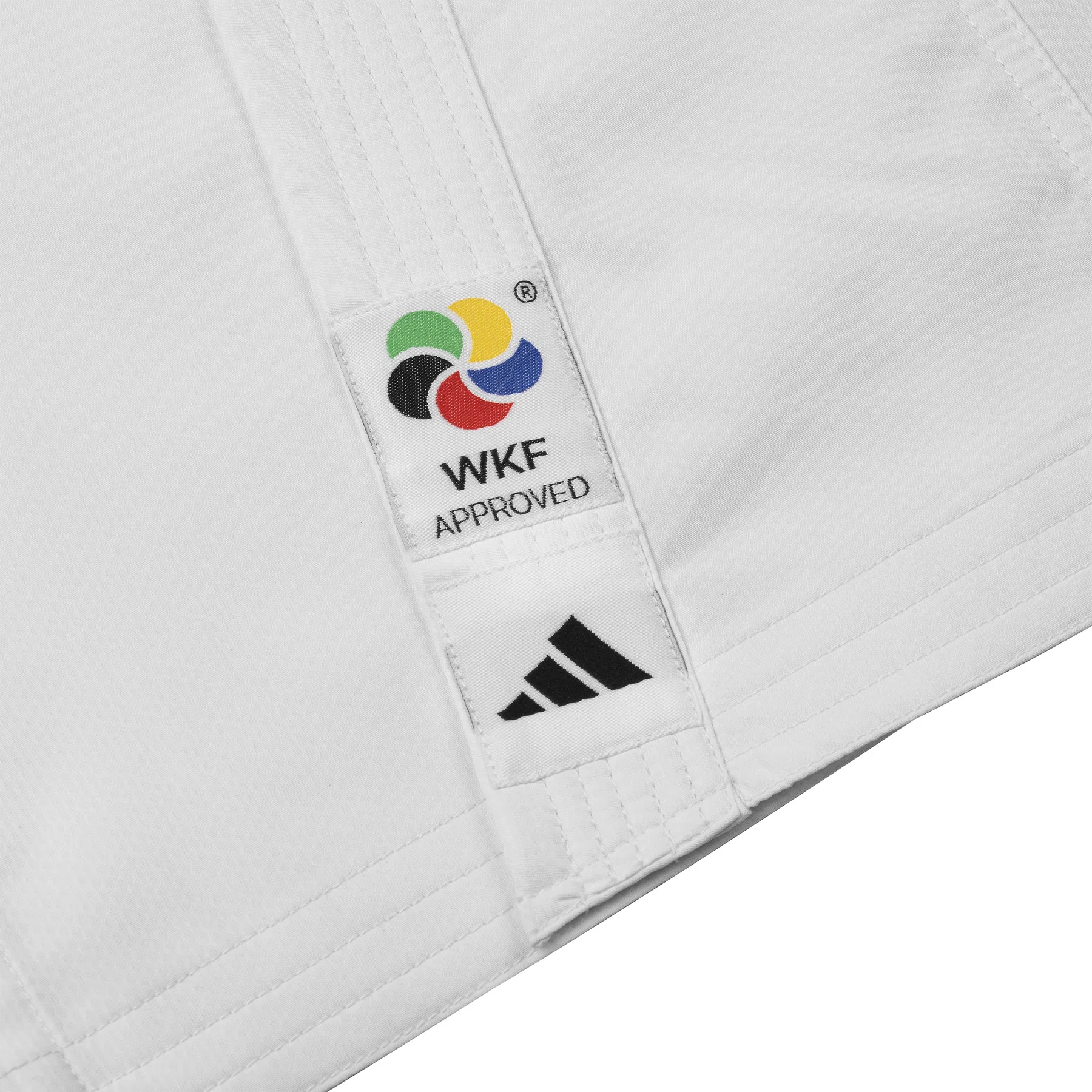 Kimono Adidas Senko Black Stripes para Kumite - detalhe do produto
