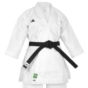 Kimono Adidas Shori Black Stripes High Waist WKF para Kata