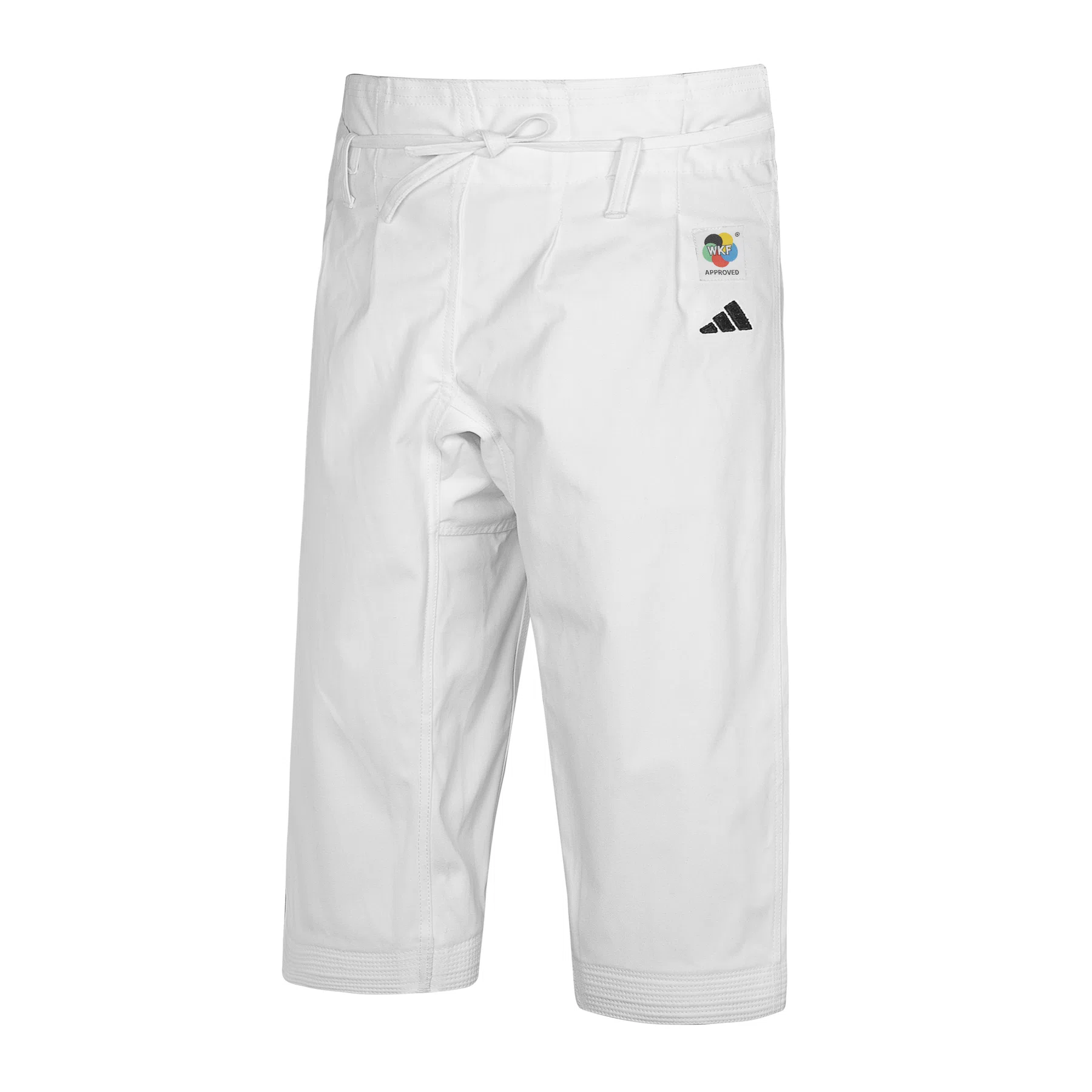 Kimono Adidas Shori Black Stripes High Waist WKF para Kata - detalhe do produto