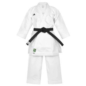 Kimono Adidas Shori Black Stripes High Waist WKF para Kata