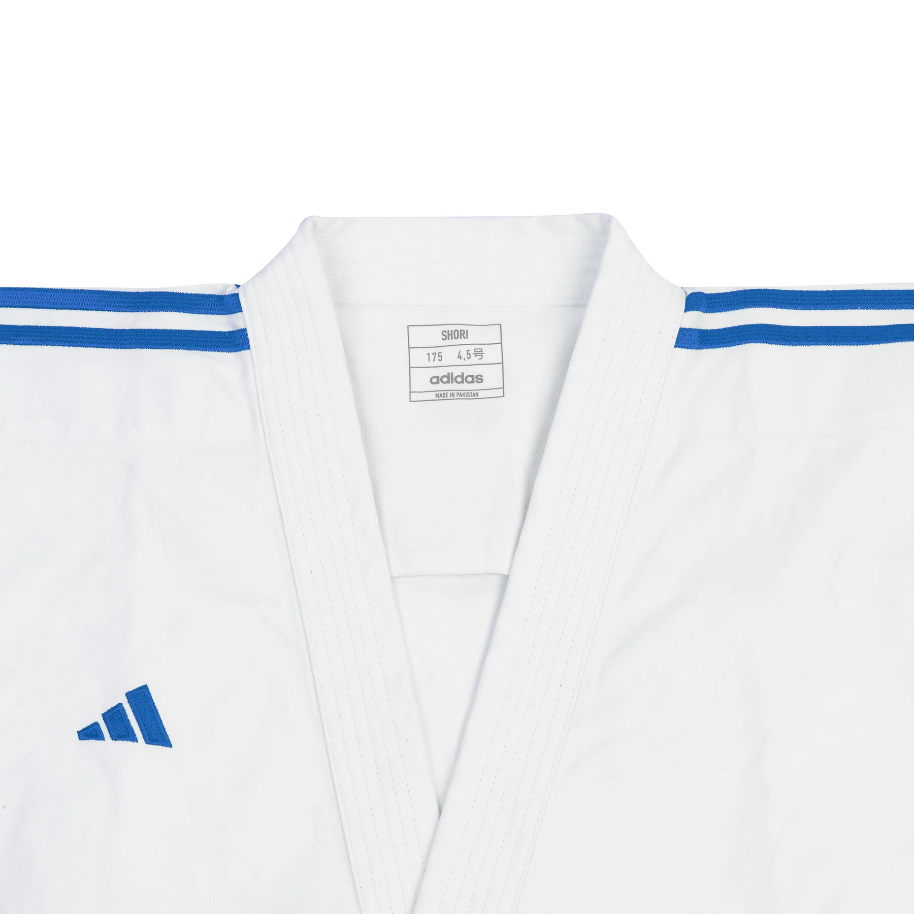 Kimono Adidas Shori Stripes High Waist WKF para Kata - detalhe do produto